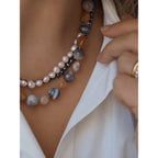 Collana Nodini Velluto