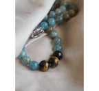Collana Calcite azzurra