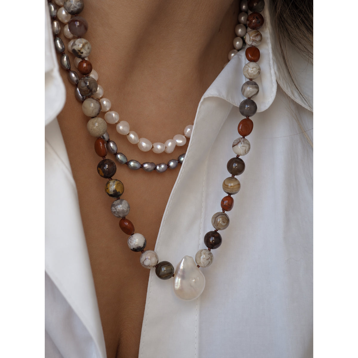 Collana Nodini Ninfea
