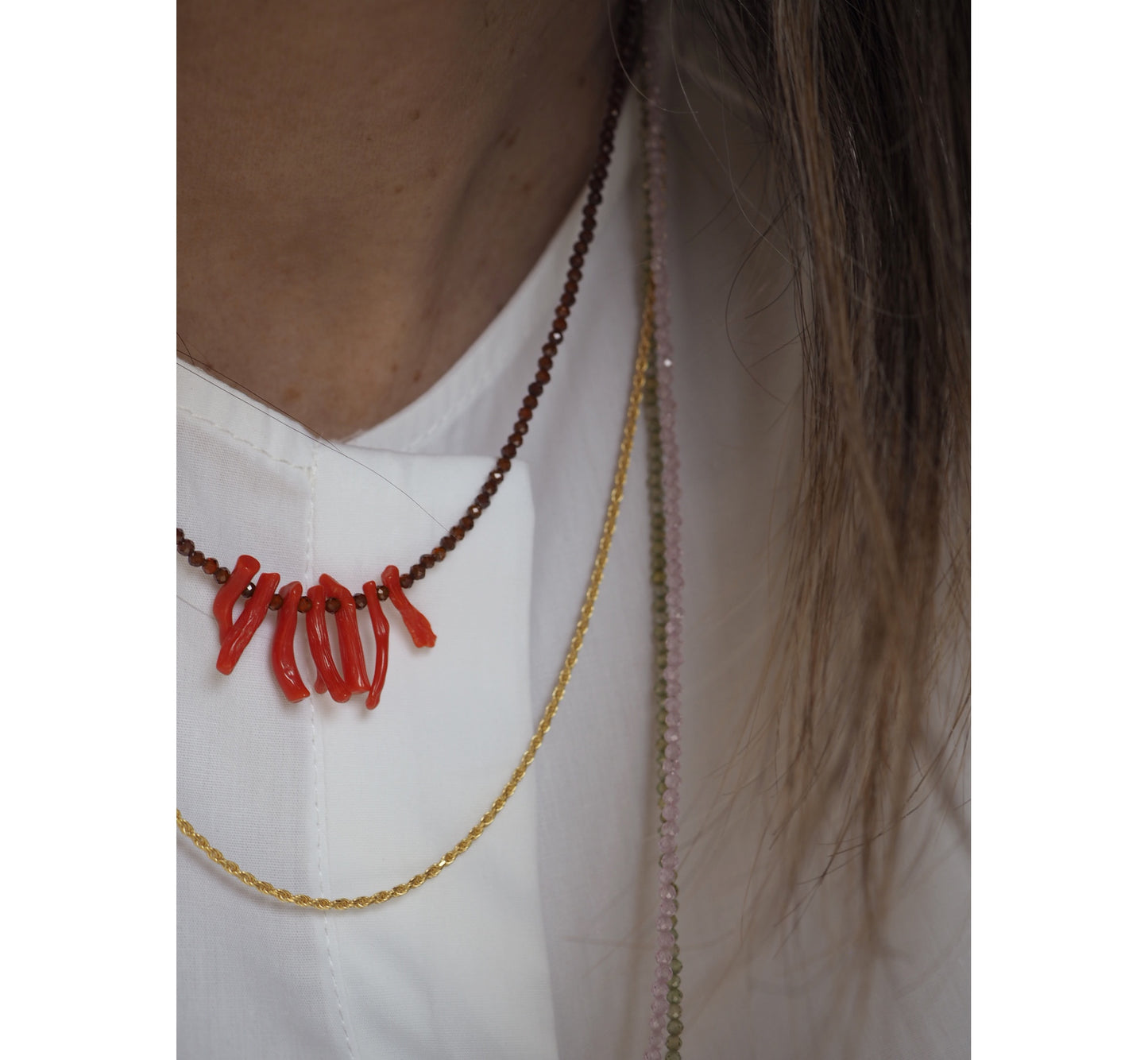 Collana Corallina Corta
