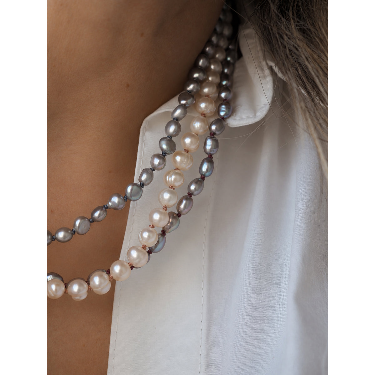 Collana Nodini Nebbia