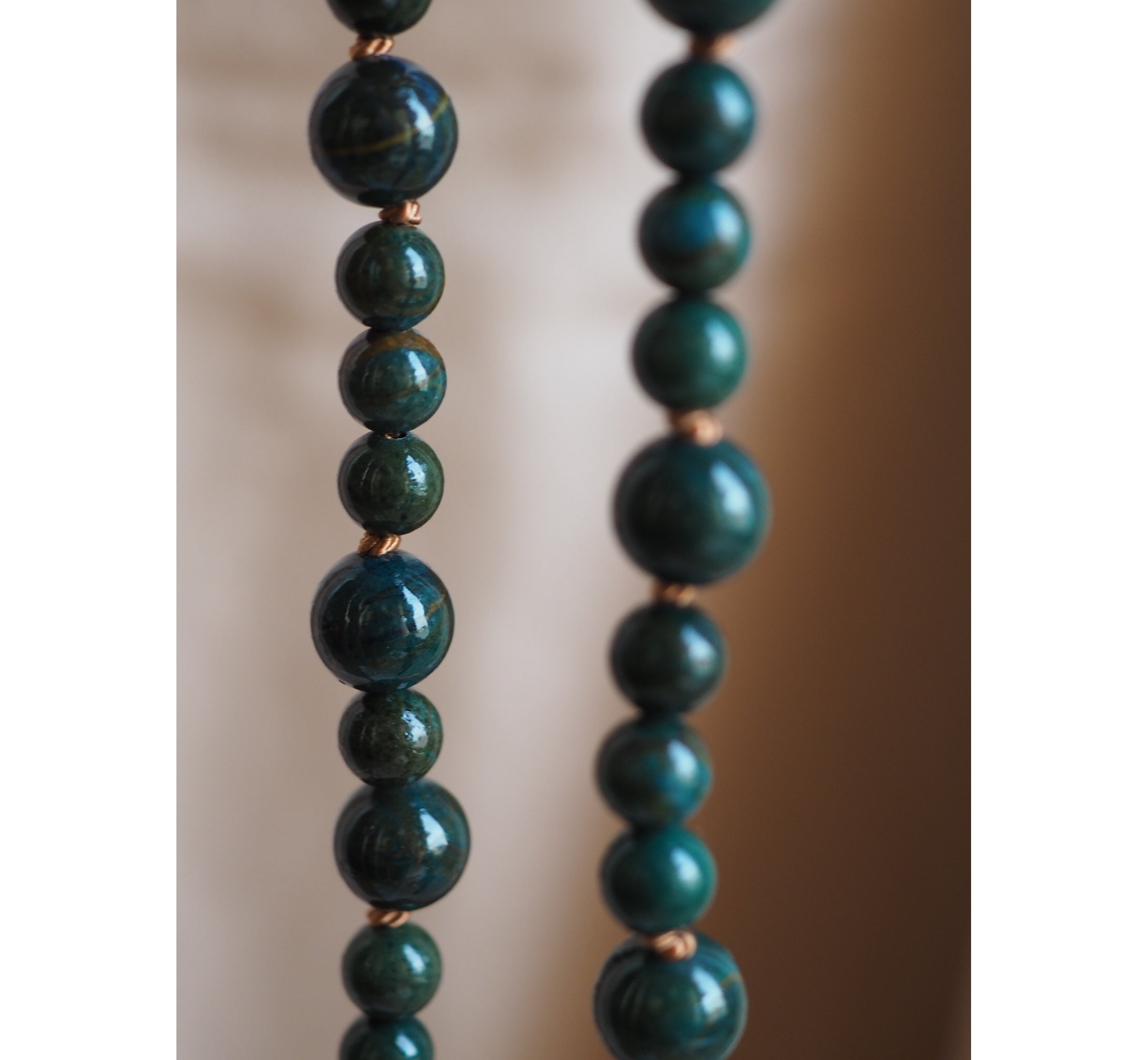 Collana Mini Nodini Crisocolla