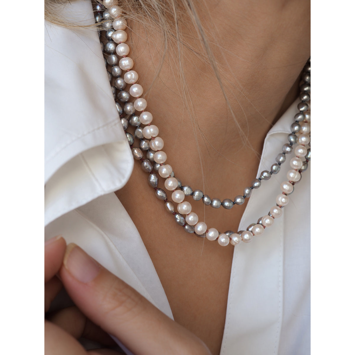 Collana Nodini Nebbia