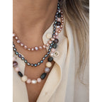 Collana Nodini Opale