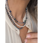 Collana Nodini Opale