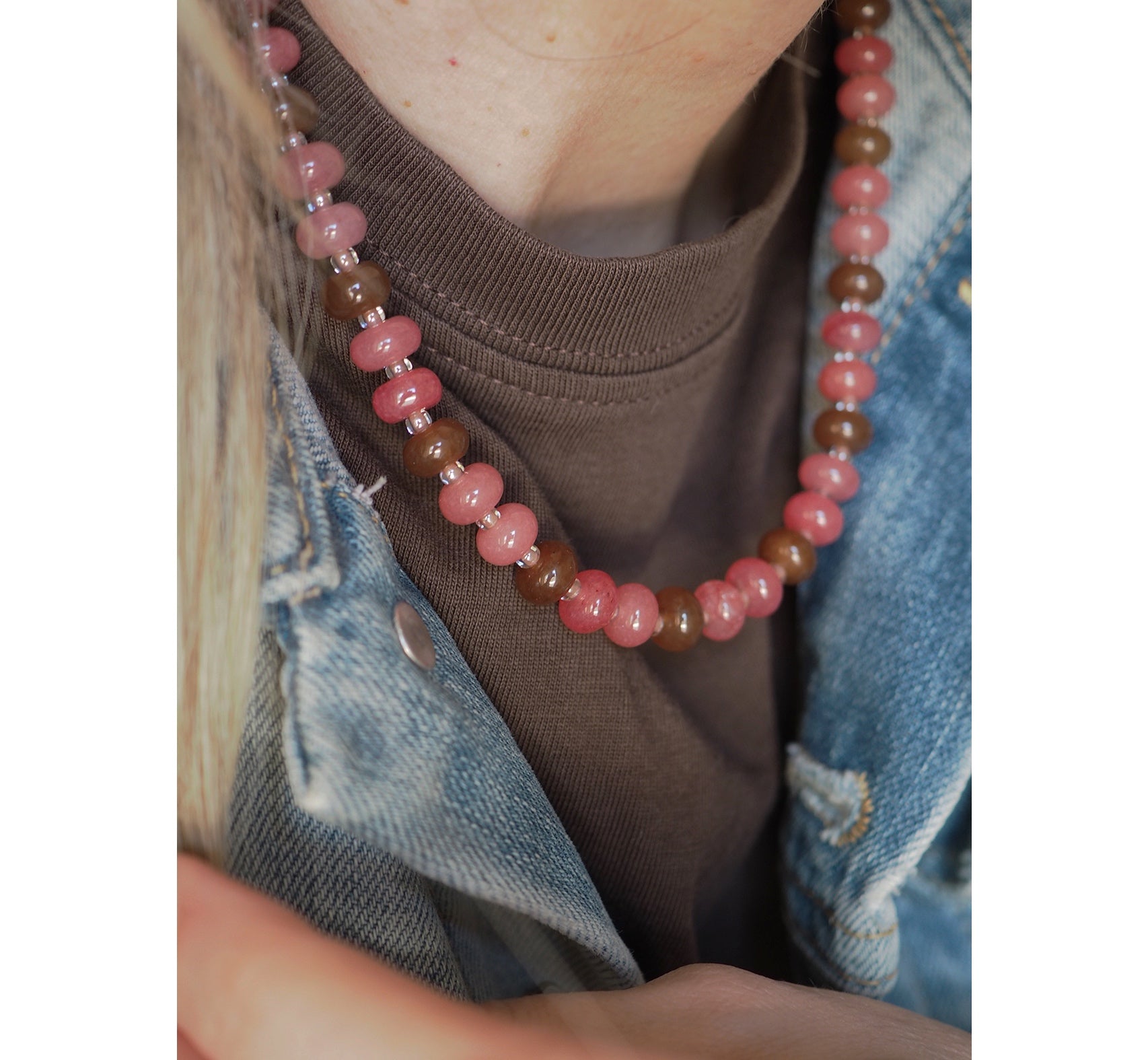 Collana BonBon Pralina Rosè