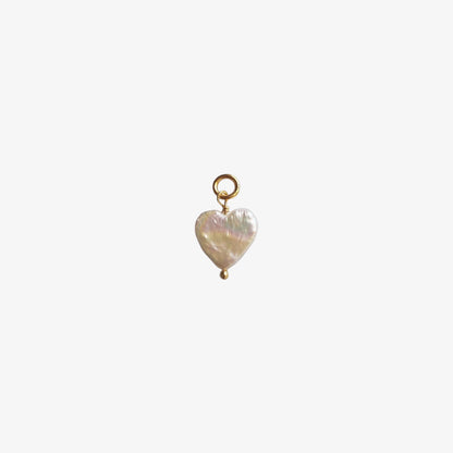 Charm Cuore perla