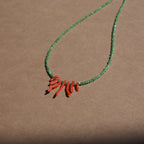 Collana Corallina Rosso
