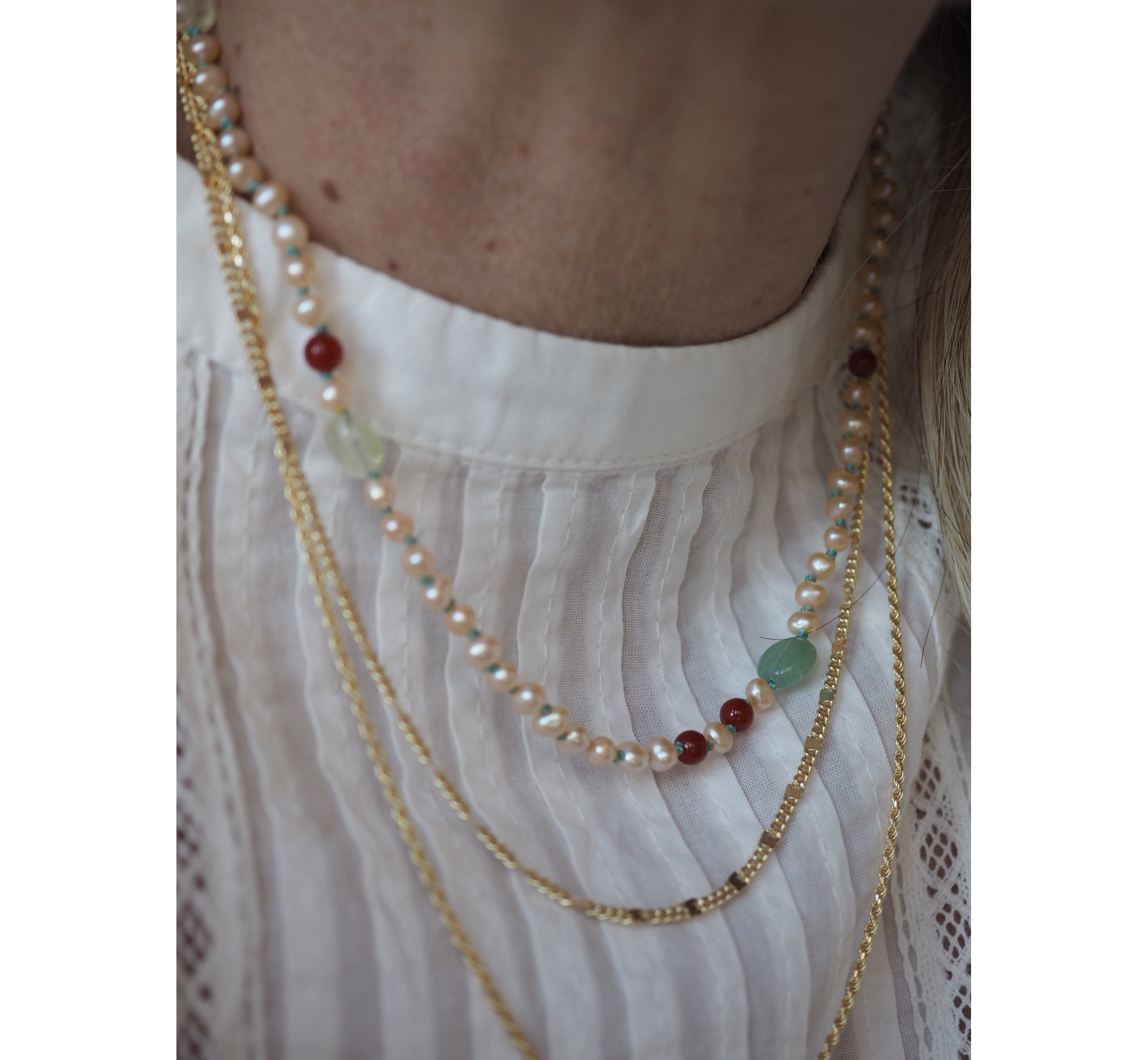 Collana Nuvola miele