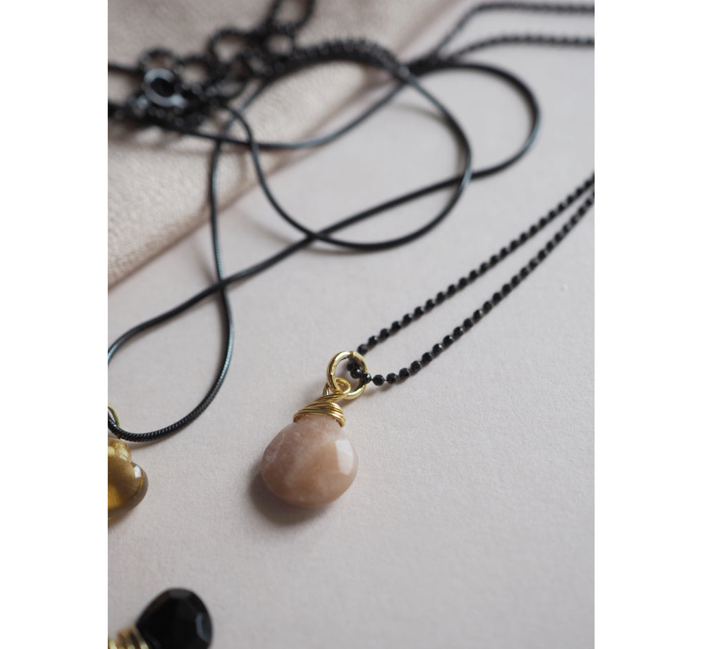 Collana Micropallini Black