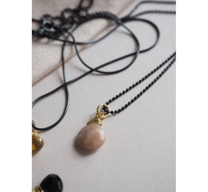 Collana Micropallini Black