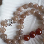 Collana Nodini Luna Rosa