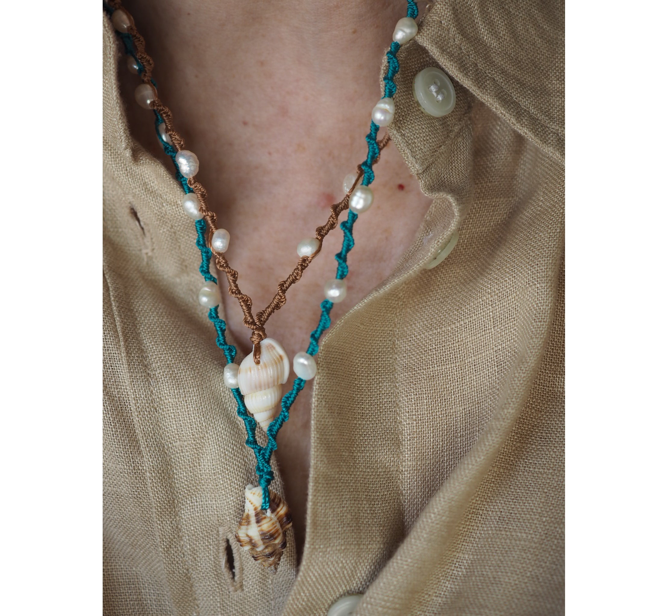 Collana Macramina