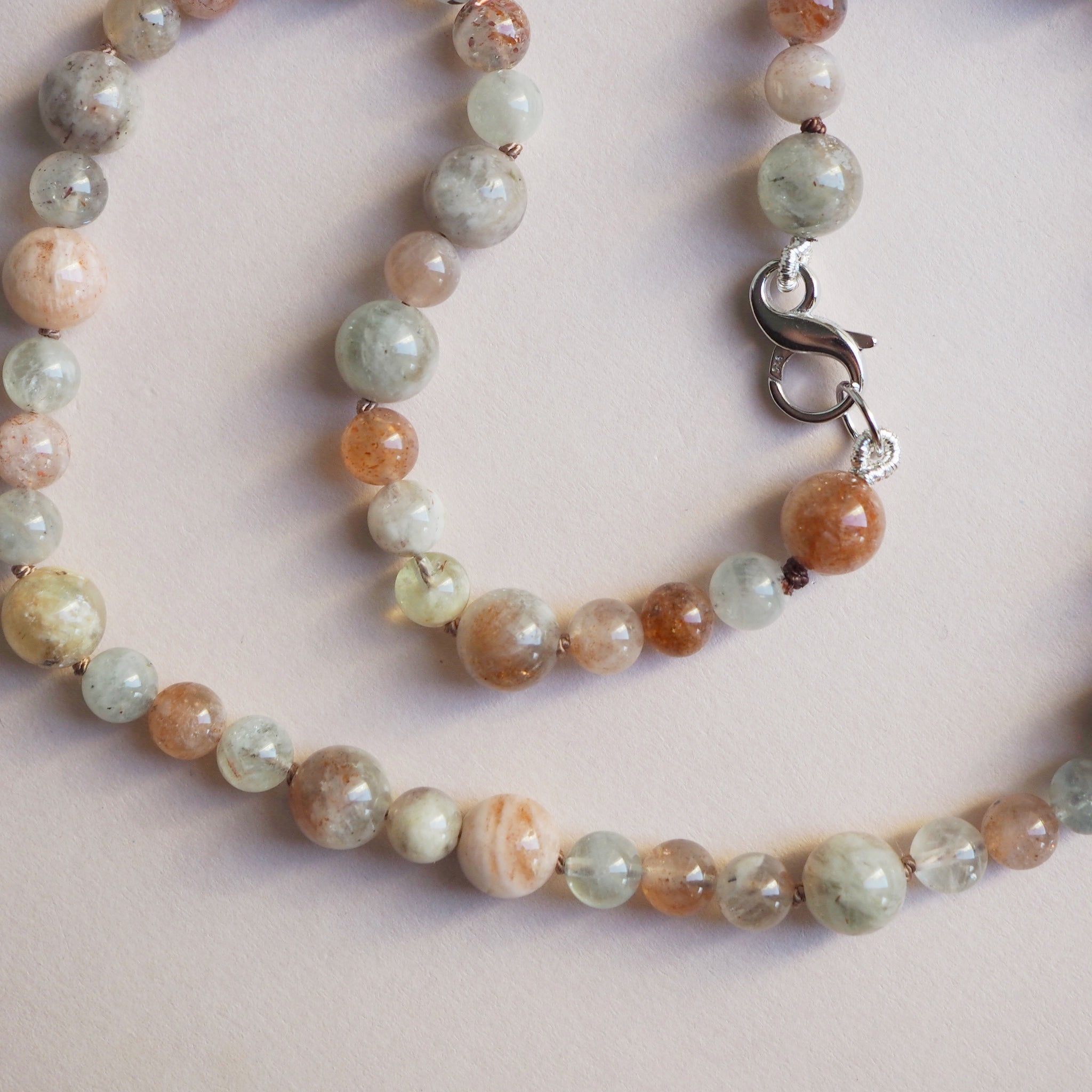 Collana Mini Nodini Pietra del Sole