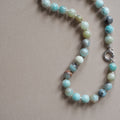 Collana Nodini amazzonite