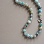 Collana Nodini amazzonite