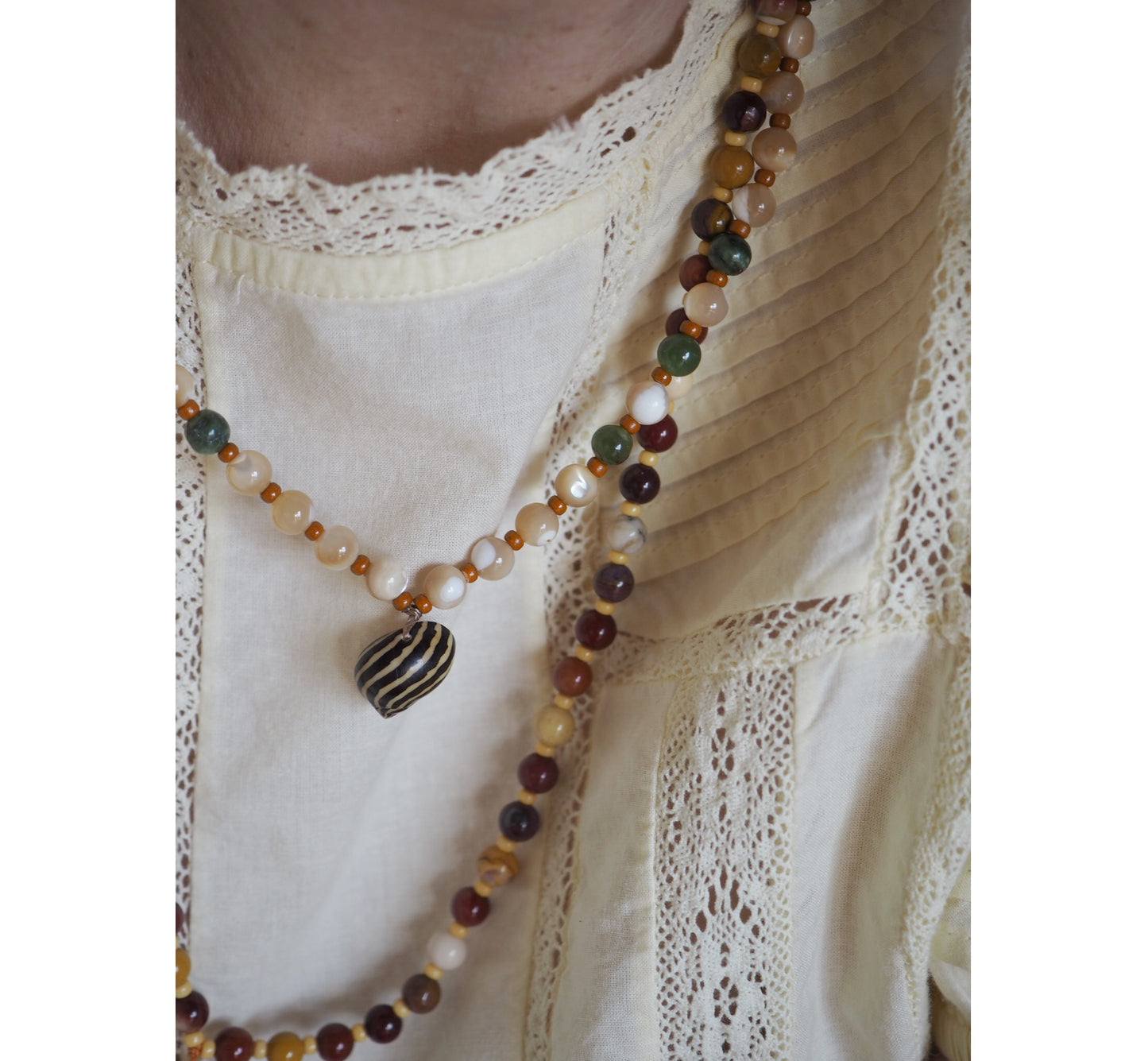 Collana Shellina Madreperla