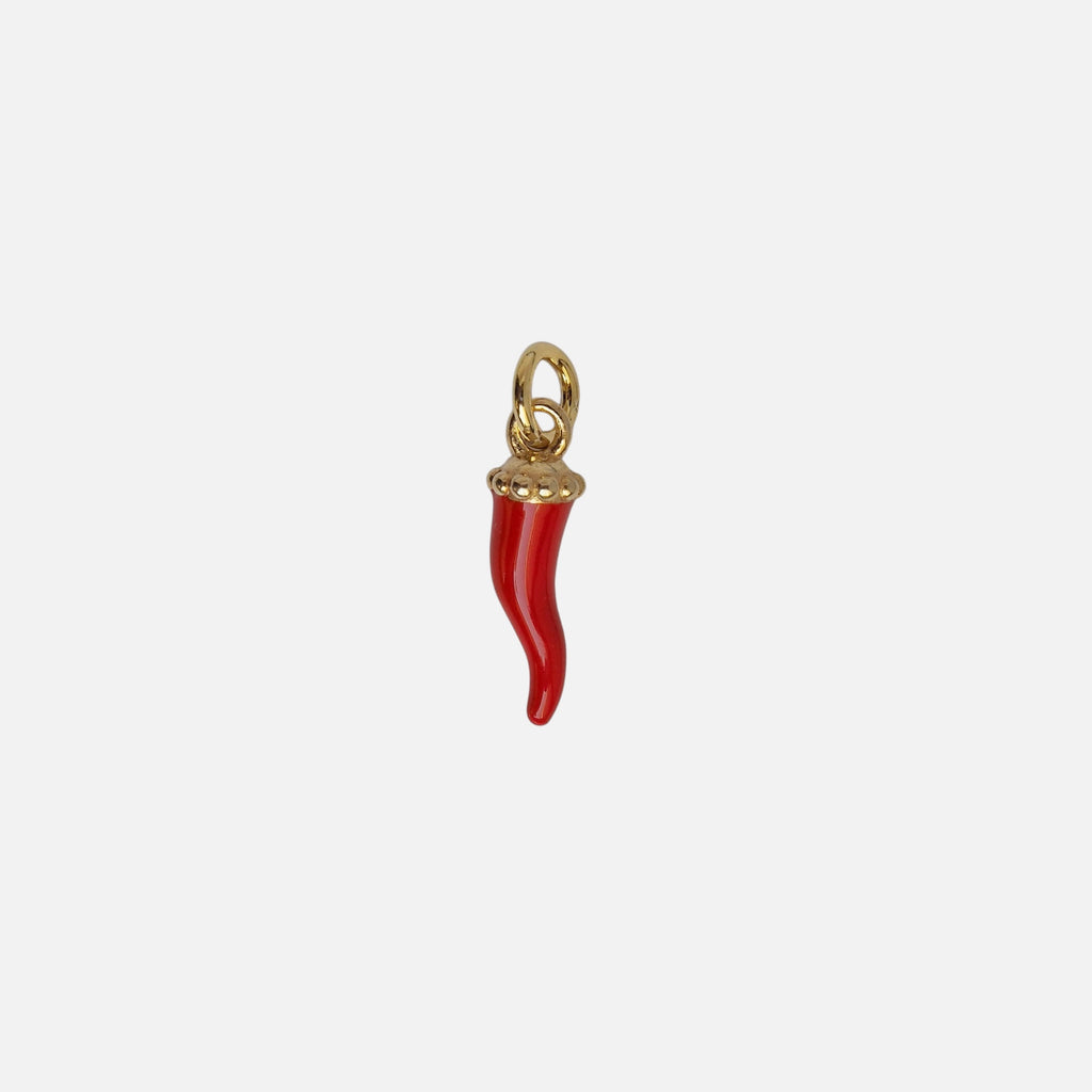 Charm Corno smaltato