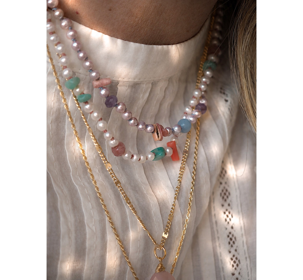 Collana Nuvola lavanda