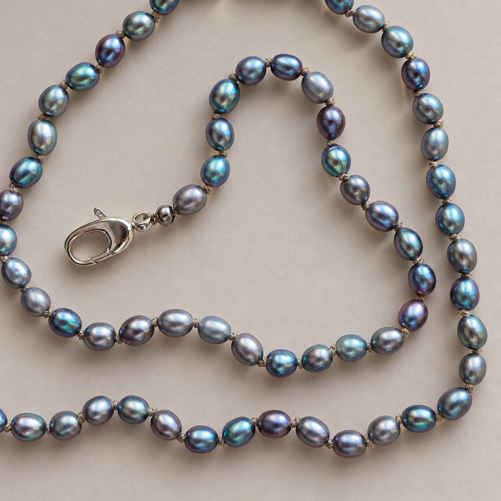 Collana Nodini Opale