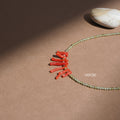 Collana Corallina Rosso