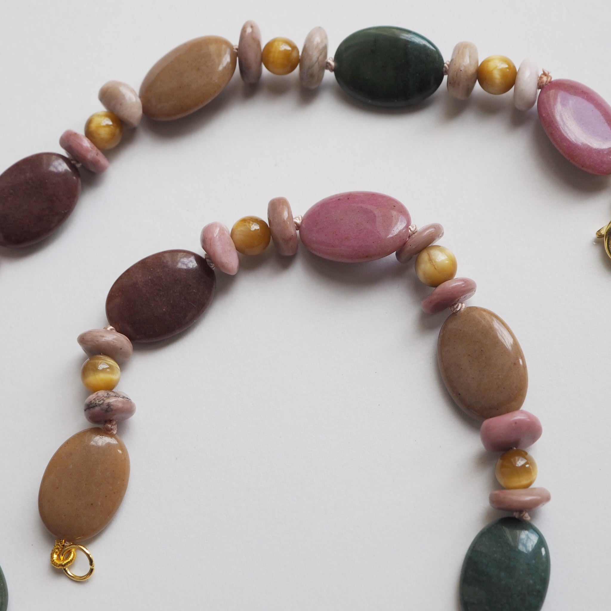 Nodini Ovali Giada Multicolor