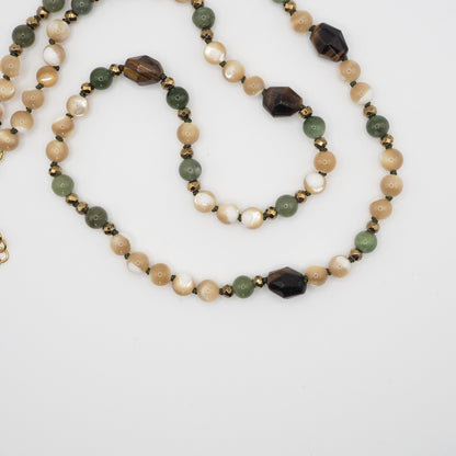Collana Nodini madreperla birmana