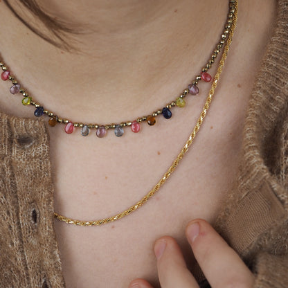Collana Goccioline Ematite