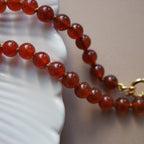 Collana Nodini Corniola small