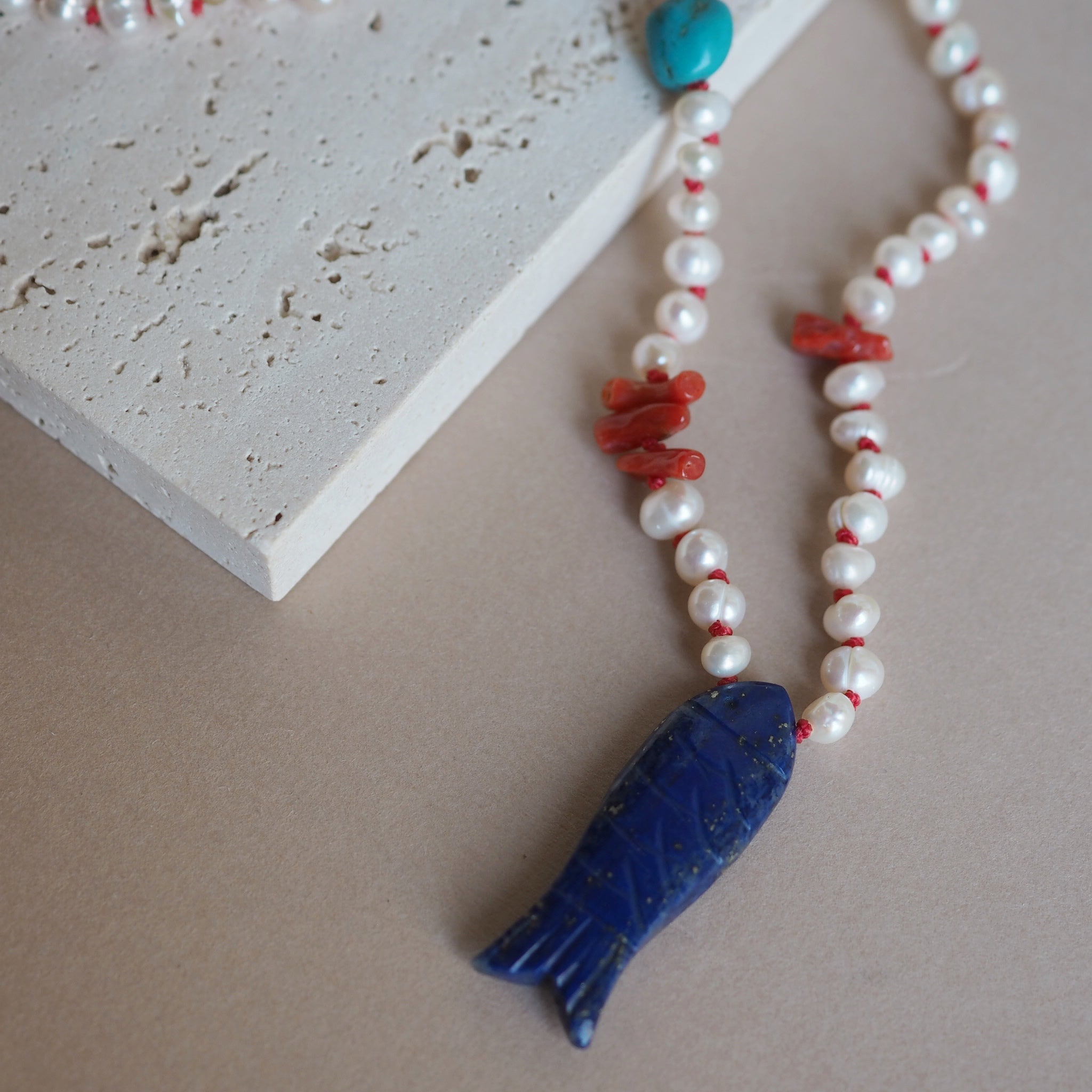 Collana Pesciolina Lapis