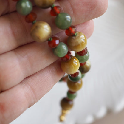 Collana Nodini Birmana