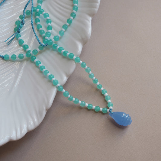Collana Shellina Azzurro