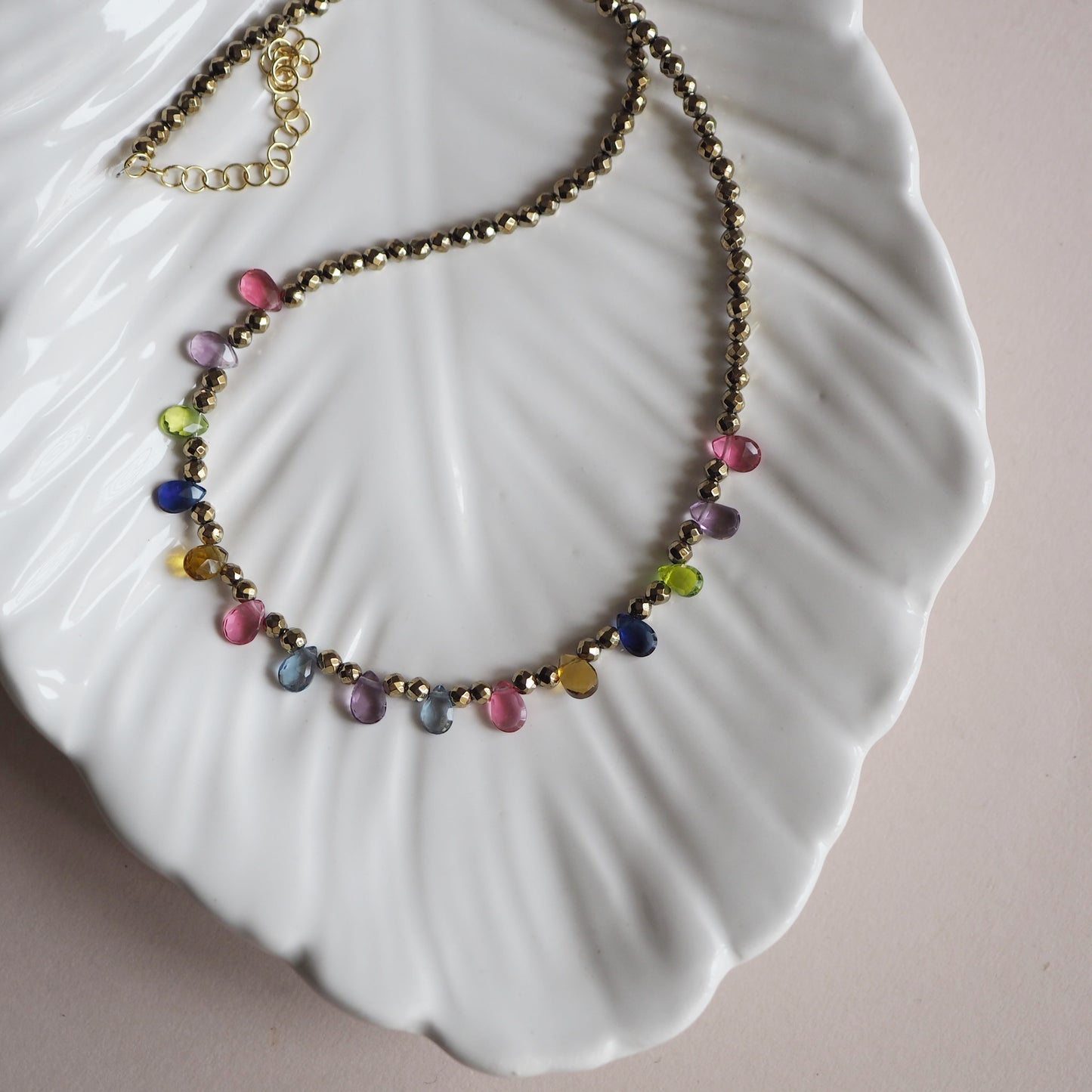 Collana Goccioline Ematite