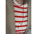 Chocker Risina corallo