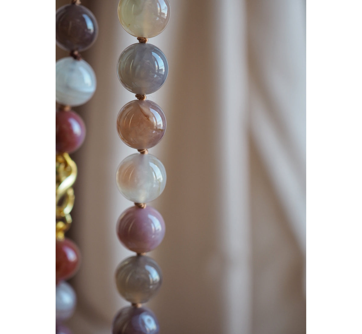 Collana Nodini Argilla