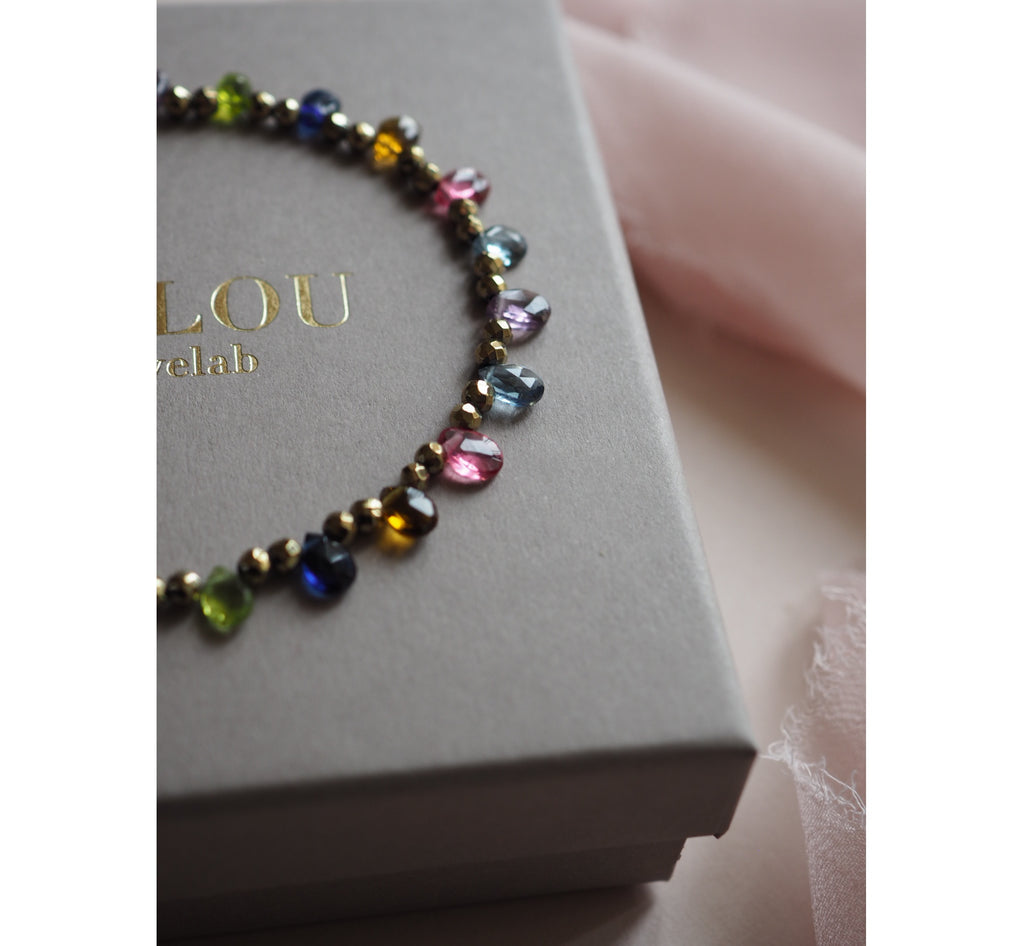 Collana Goccioline Ematite