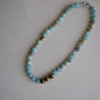 Collana Calcite azzurra