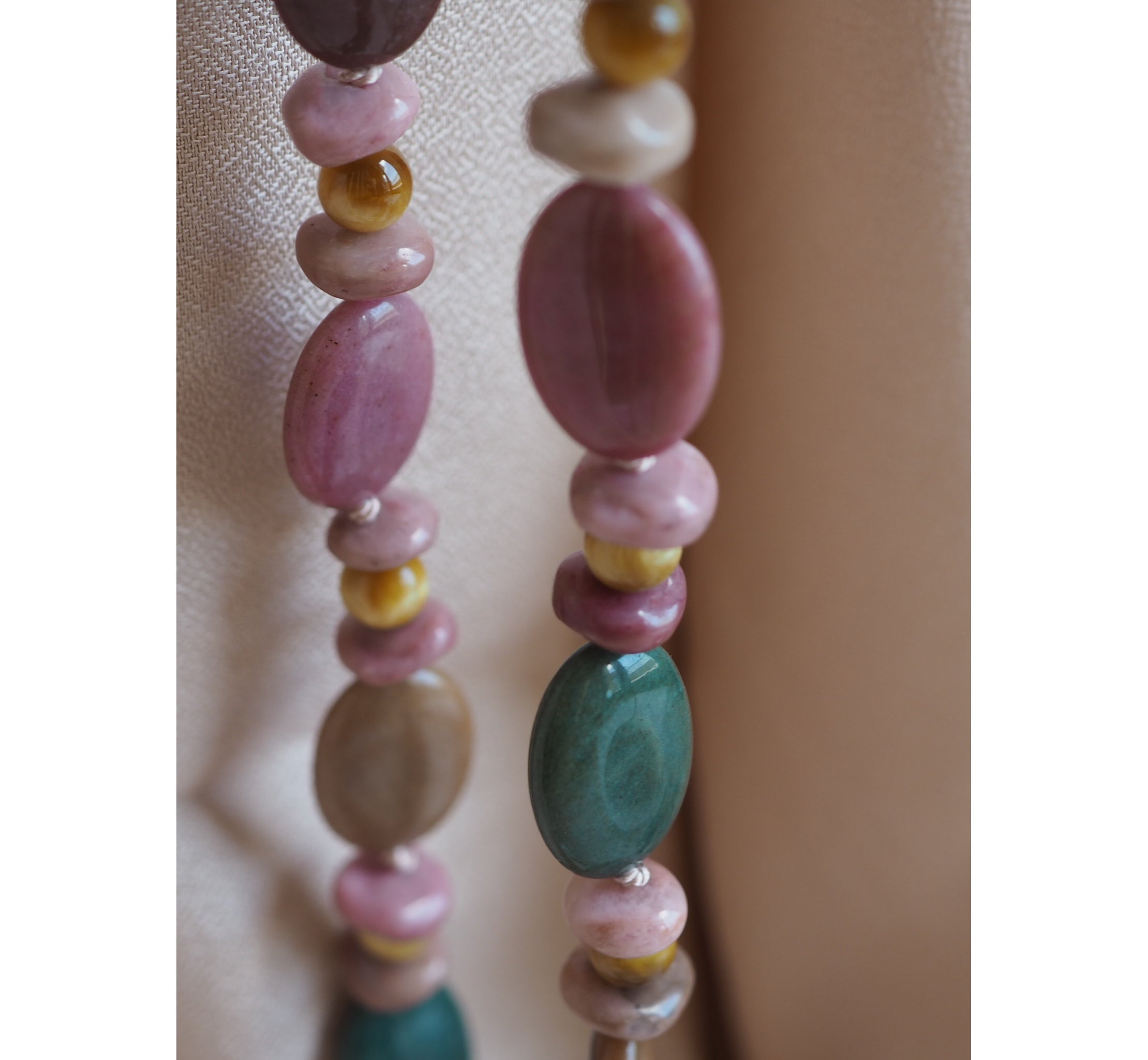 Nodini Ovali Giada Multicolor