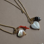 Charm Cuore Madreperla