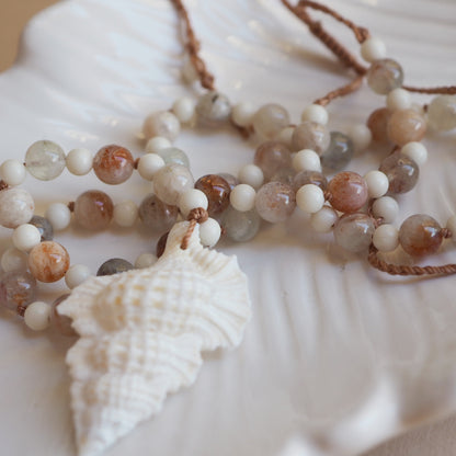 Collana Shellina Pietra del Sole