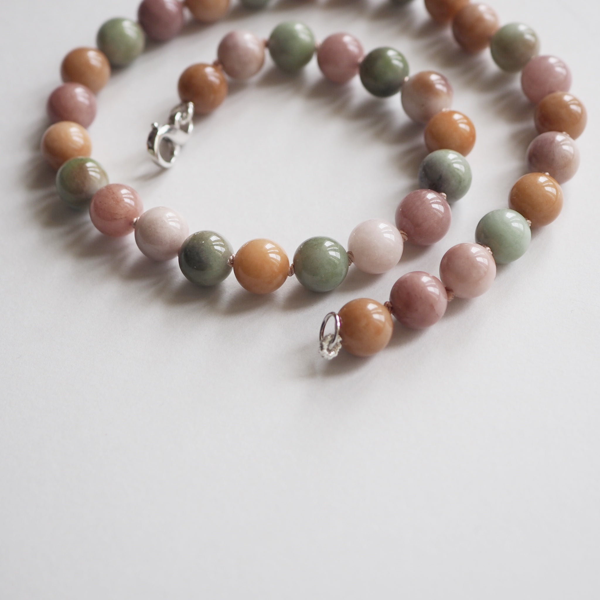 Collana Nodini Kunzite