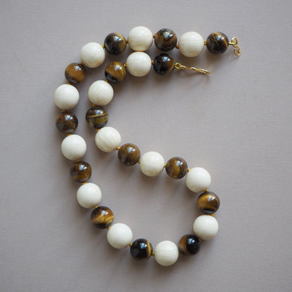 Collana Nodini Avorio