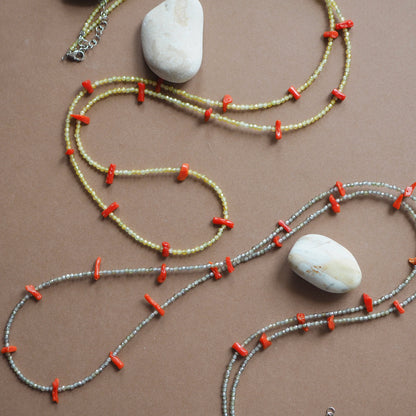 Collana Corallina Lunga