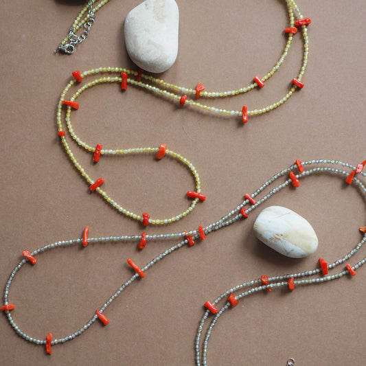 Collana Corallina Lunga
