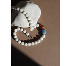 Collana Nodini pietra di luna bianca