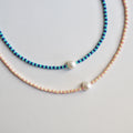 Collana PoP Righette Perla