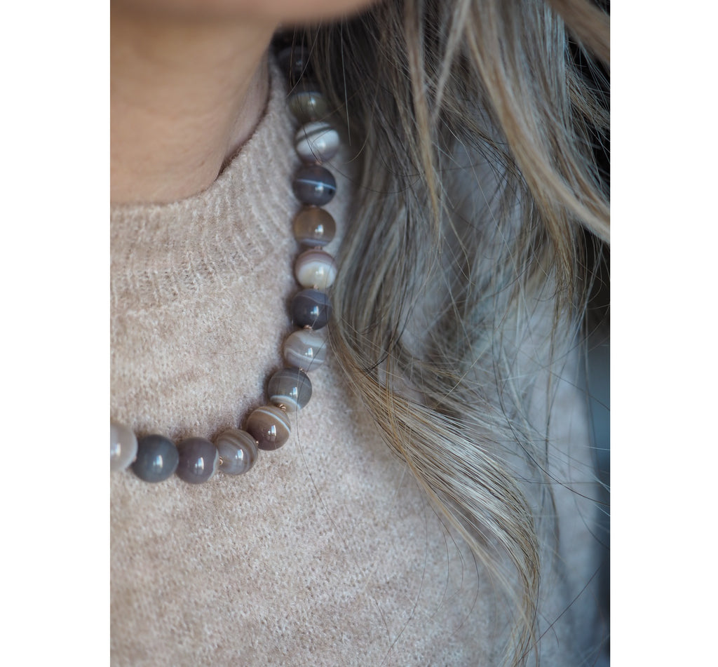 Collana Nodini Botswana nude