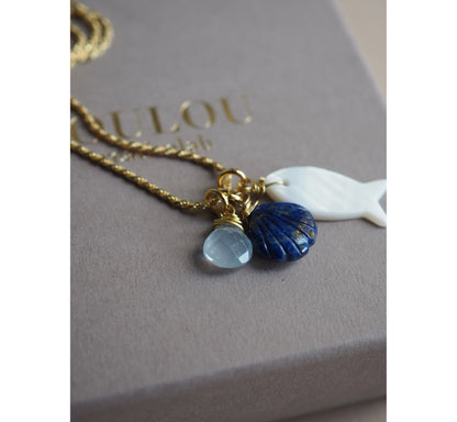 Charm Pesce Madreperla