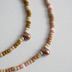 Chocker Perla Goccia Bronzo