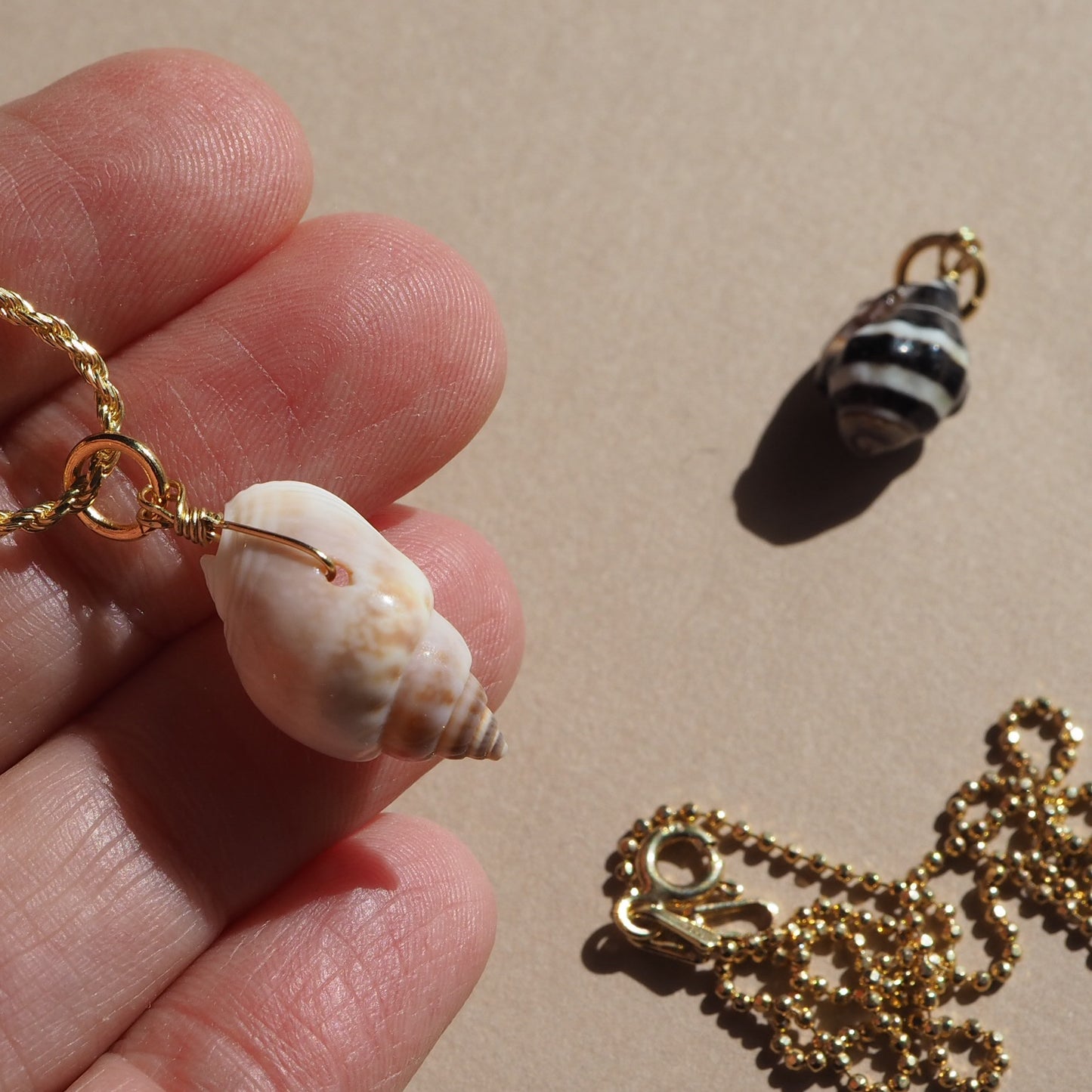 Charm Conchiglia Cipria